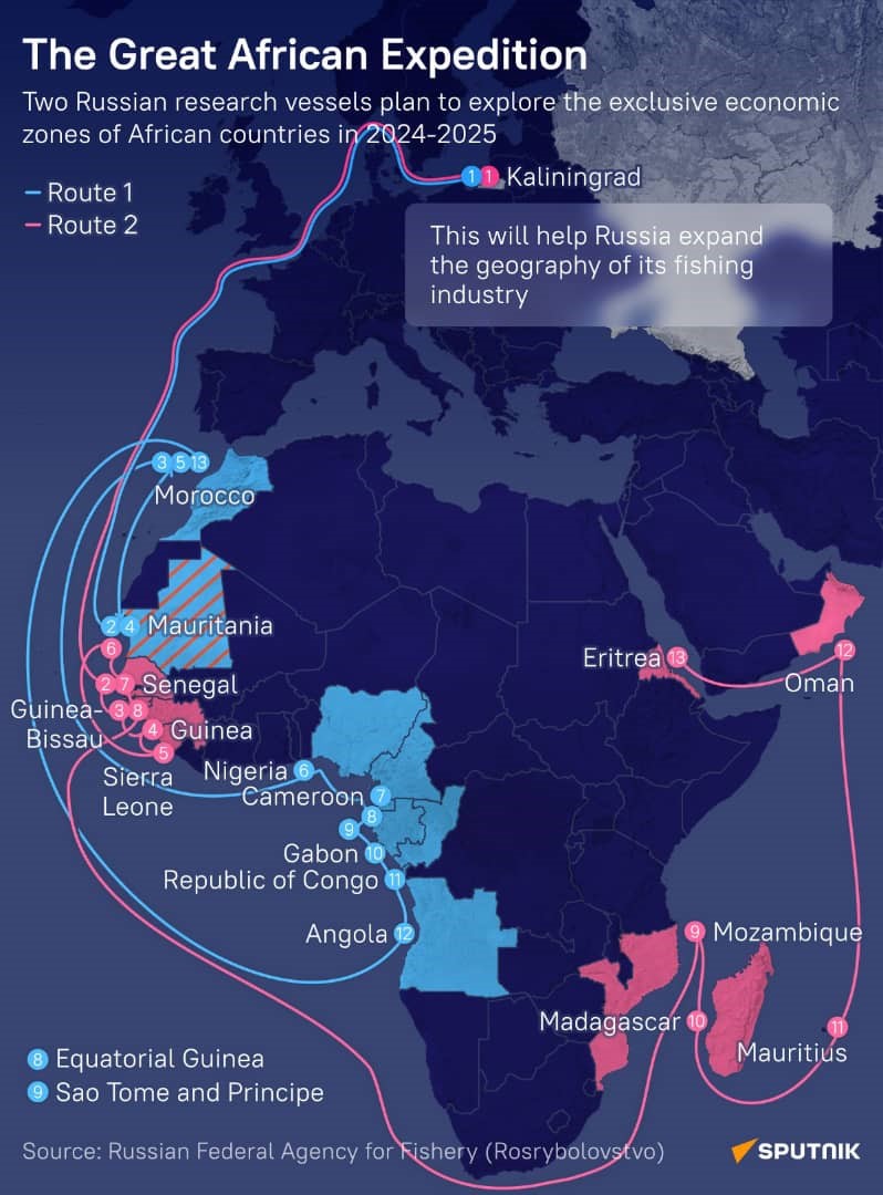 Ressources halieutiques en Afrique : le rôle prédateur de la Russie