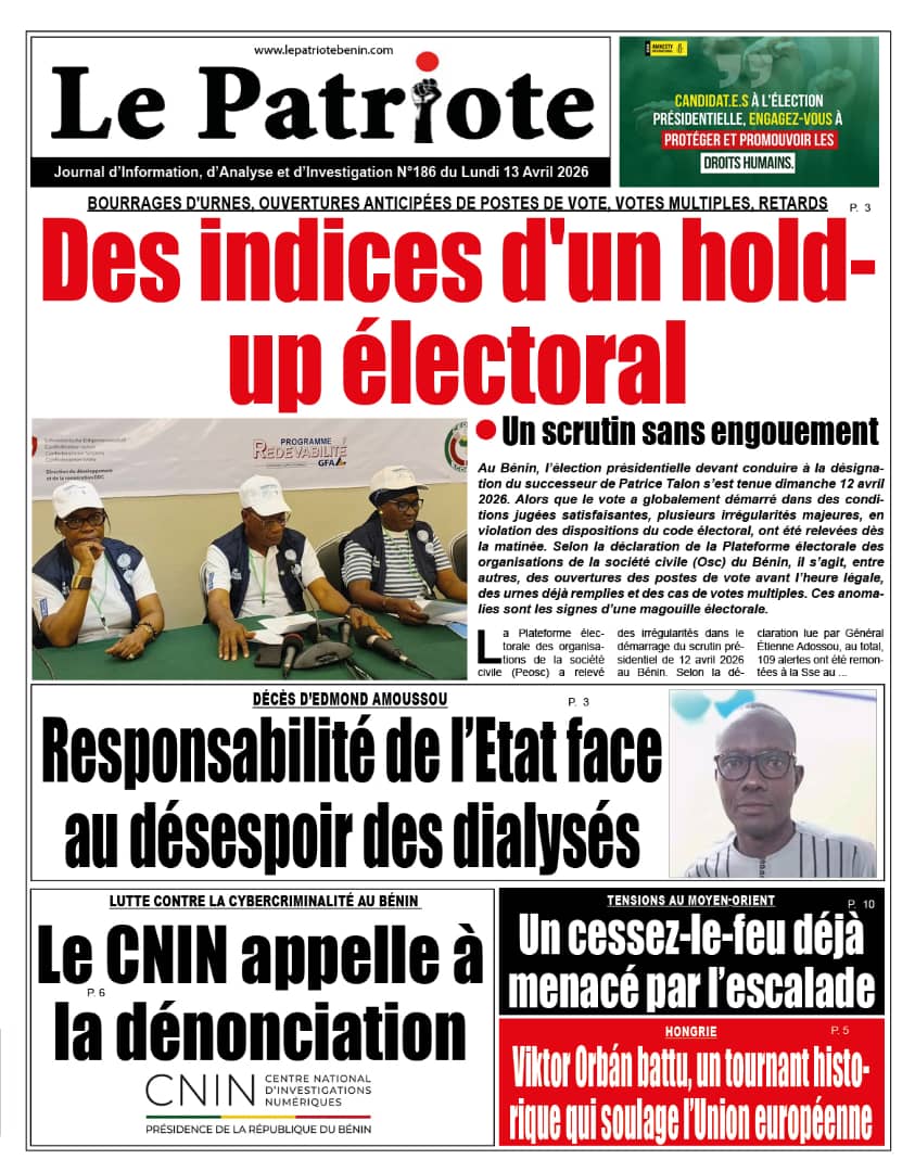 la une
