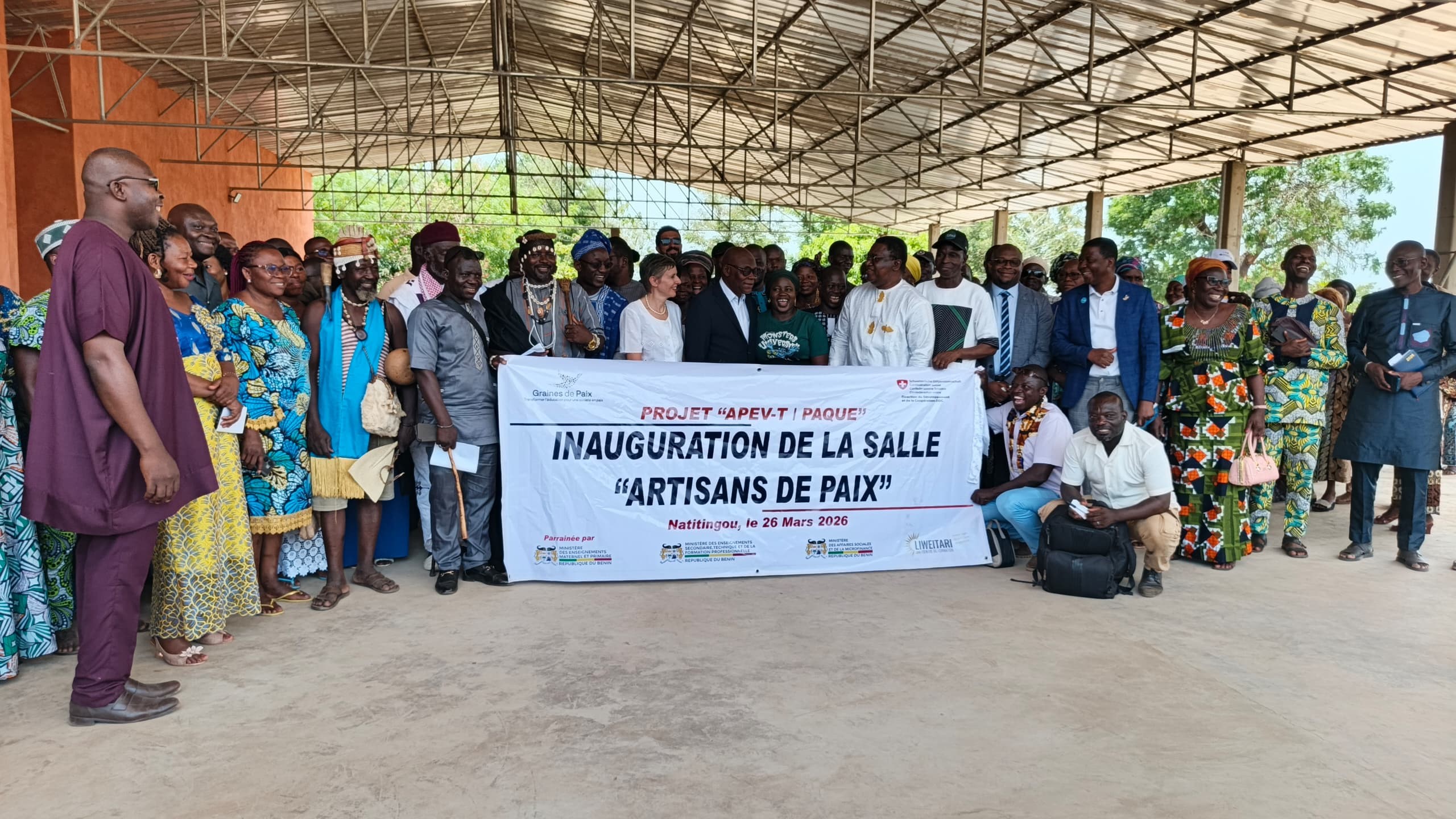 ‘’Artisans de paix’’ du Cfl Natitingou :Une salle de ressources pour renforcer la cohésion