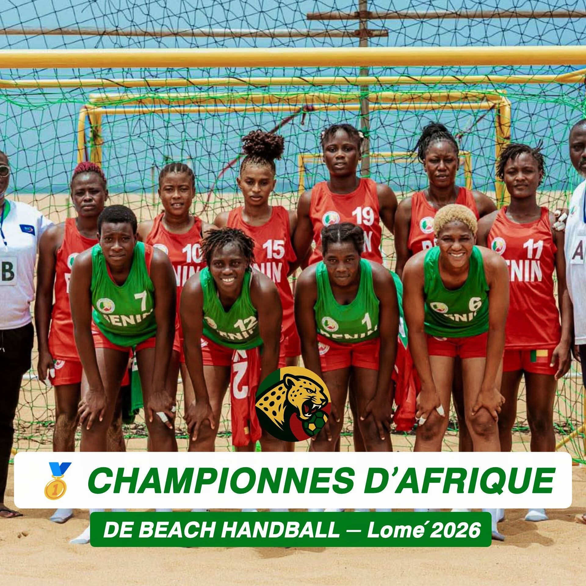 CAN Beach Handball, Lomé 2026 : Les Amazones décrochent l’or et se qualifient pour le Mondial