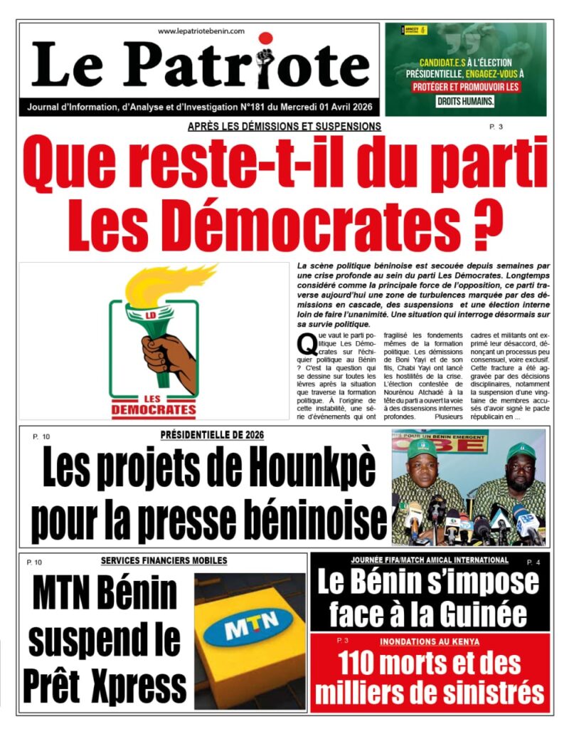 LA UNE