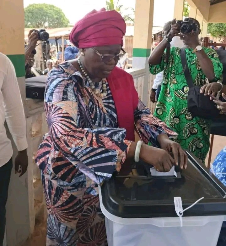 Présidentielle 2026 : La colistière Mariam Chabi Talata a voté