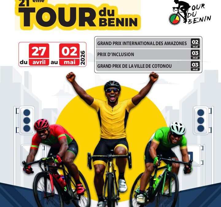 Tour cycliste international du Bénin 2026 :  Le premier coup de pédale donné ce lundi à Cotonou