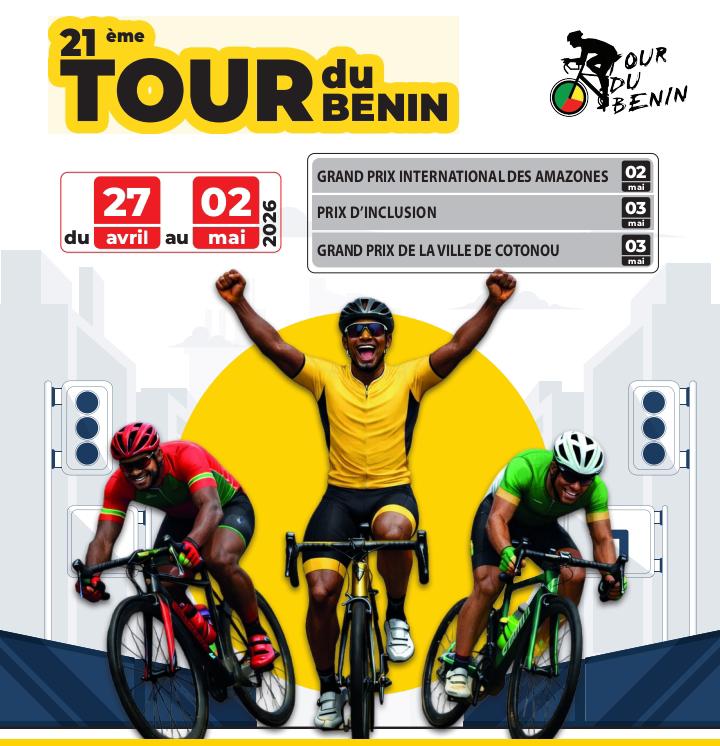 Tour cycliste international du Bénin 2026 : Le premier coup de pédale donné ce lundi à Cotonou