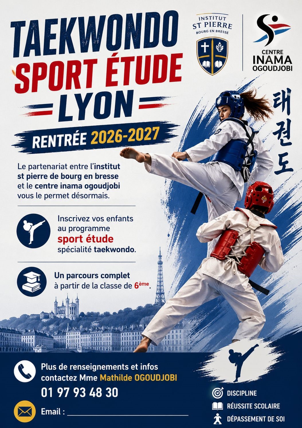 Sport-études taekwondo : Vers une nouvelle génération d’élèves-athlètes entre exigence scolaire et ambition internationale