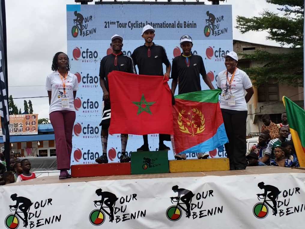Tour cycliste international du Bénin : Le Marocain Mraouni Salah Eddine vainqueur de la 4ème étape