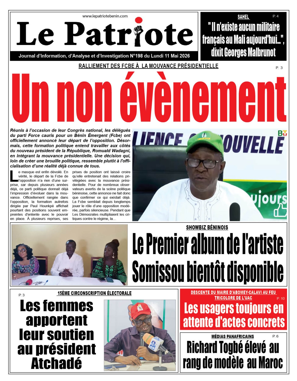 LA UNE