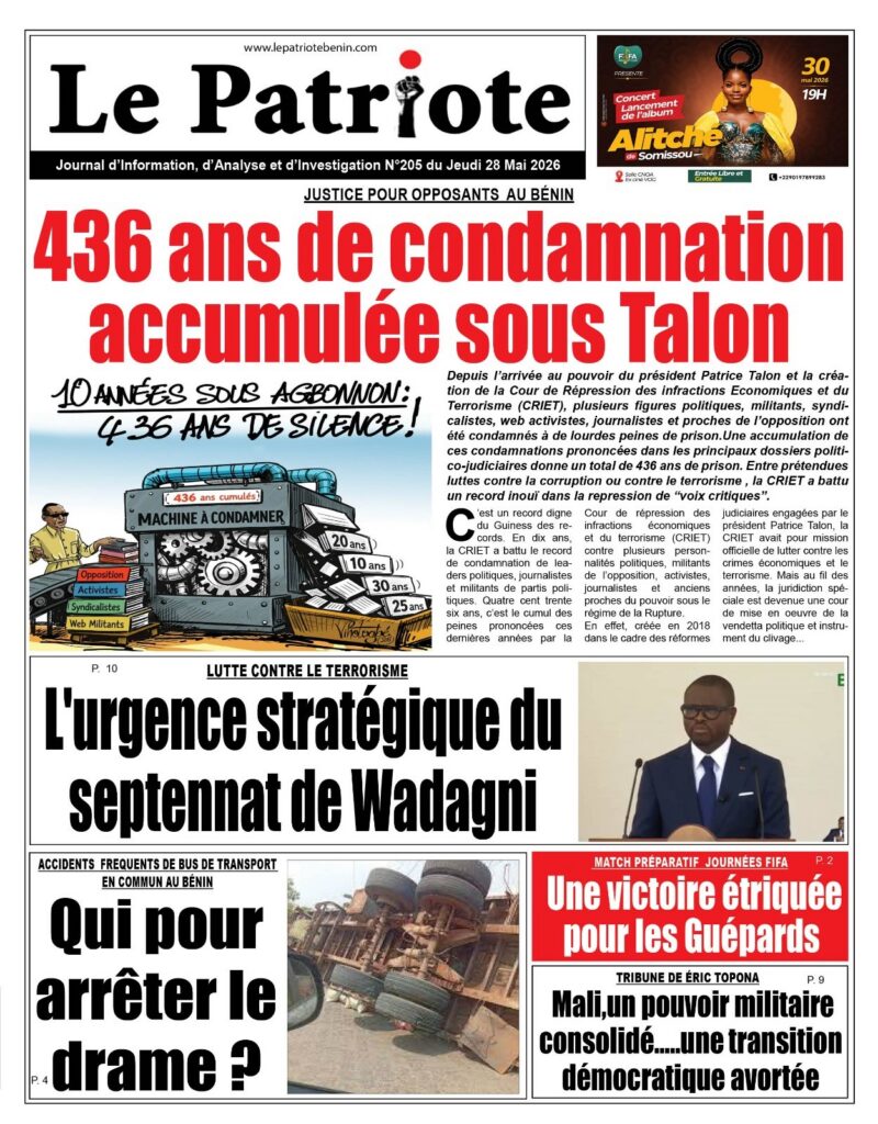 la une