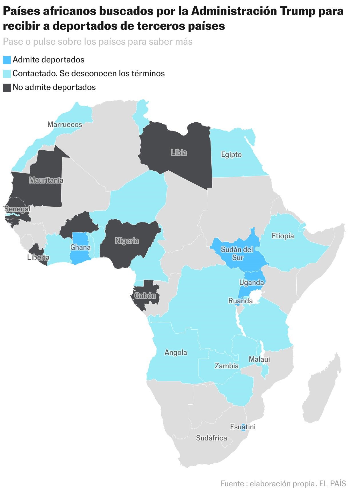 Expulsion des migrants vers des pays tiers : Trump renforce ses accords avec l’Afrique