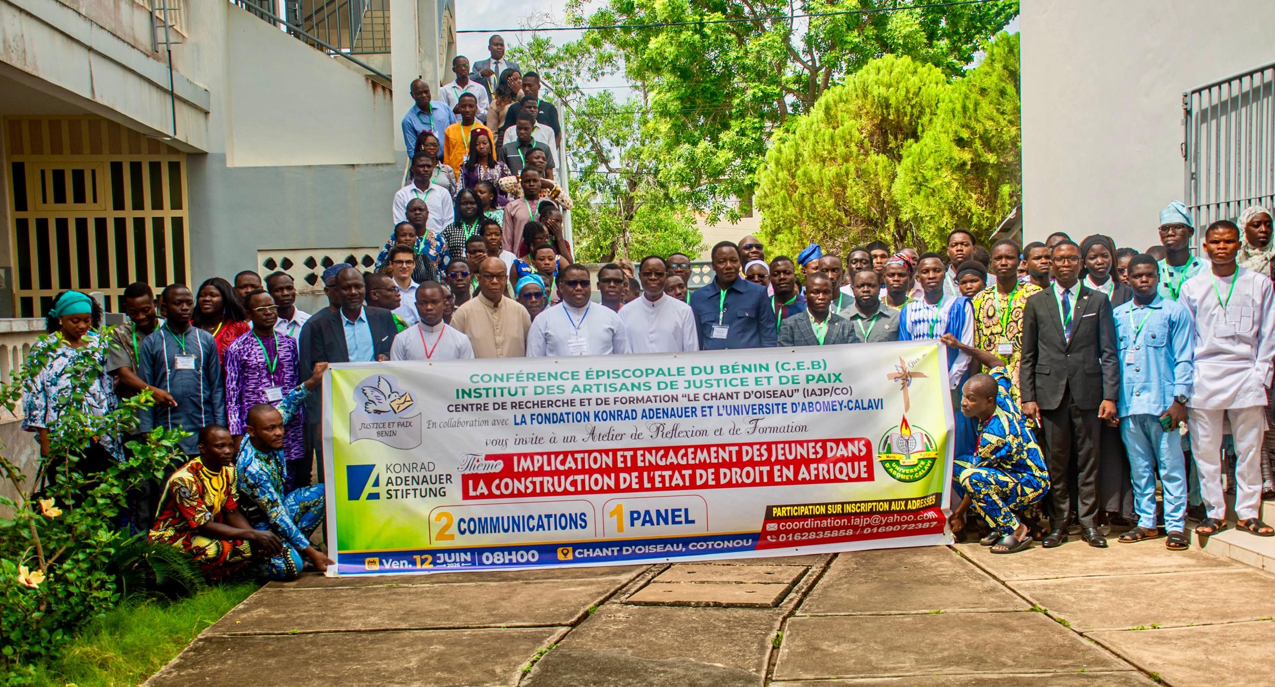 Construction de l’État de droit en Afrique : la jeunesse appelée à prendre toute sa place