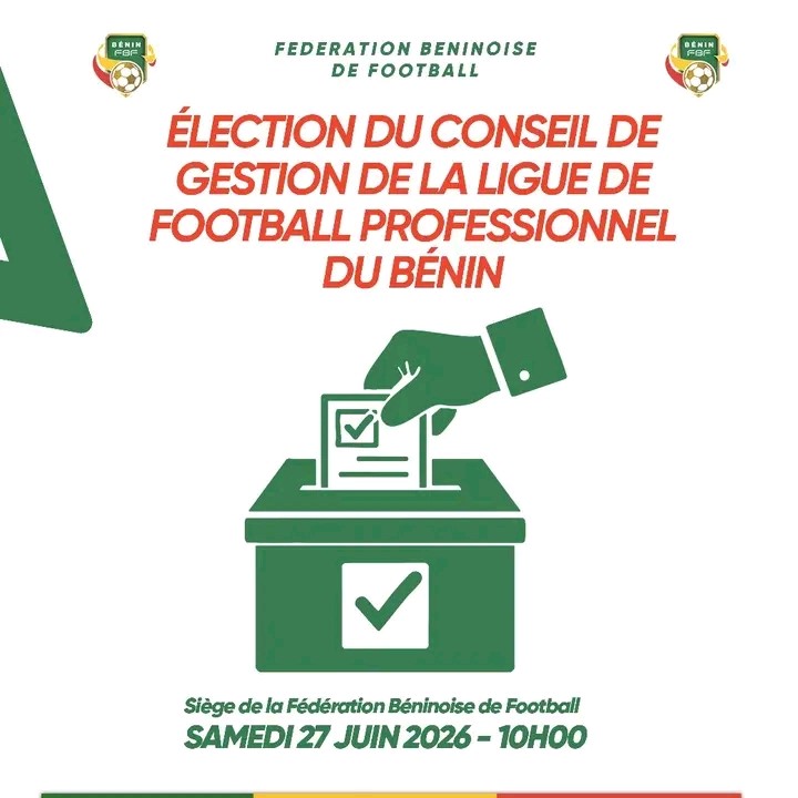 Football au Bénin : les élections pour le nouveau Conseil de gestion ouvertes ce jour