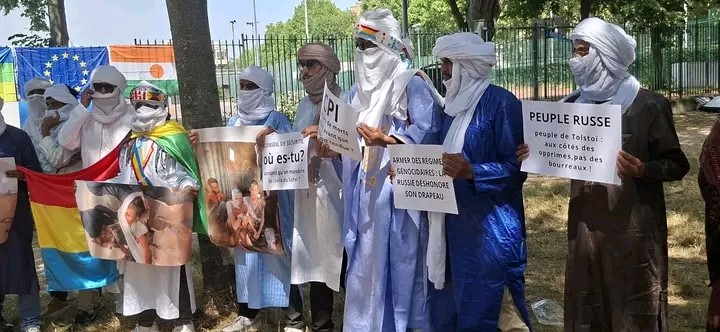 Manifestation en France : L'armée malienne et Africa Corps en Azawad, accusés d'exactions