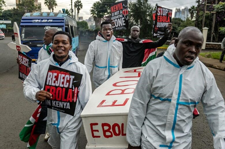 ‎Kenya : la colère monte contre un centre américain de quarantaine lié à l’épidémie d’Ebola