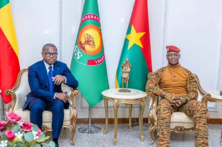 Wadagni à Ouagadougou : les priorités de la rencontre avec Ibrahim Traoré