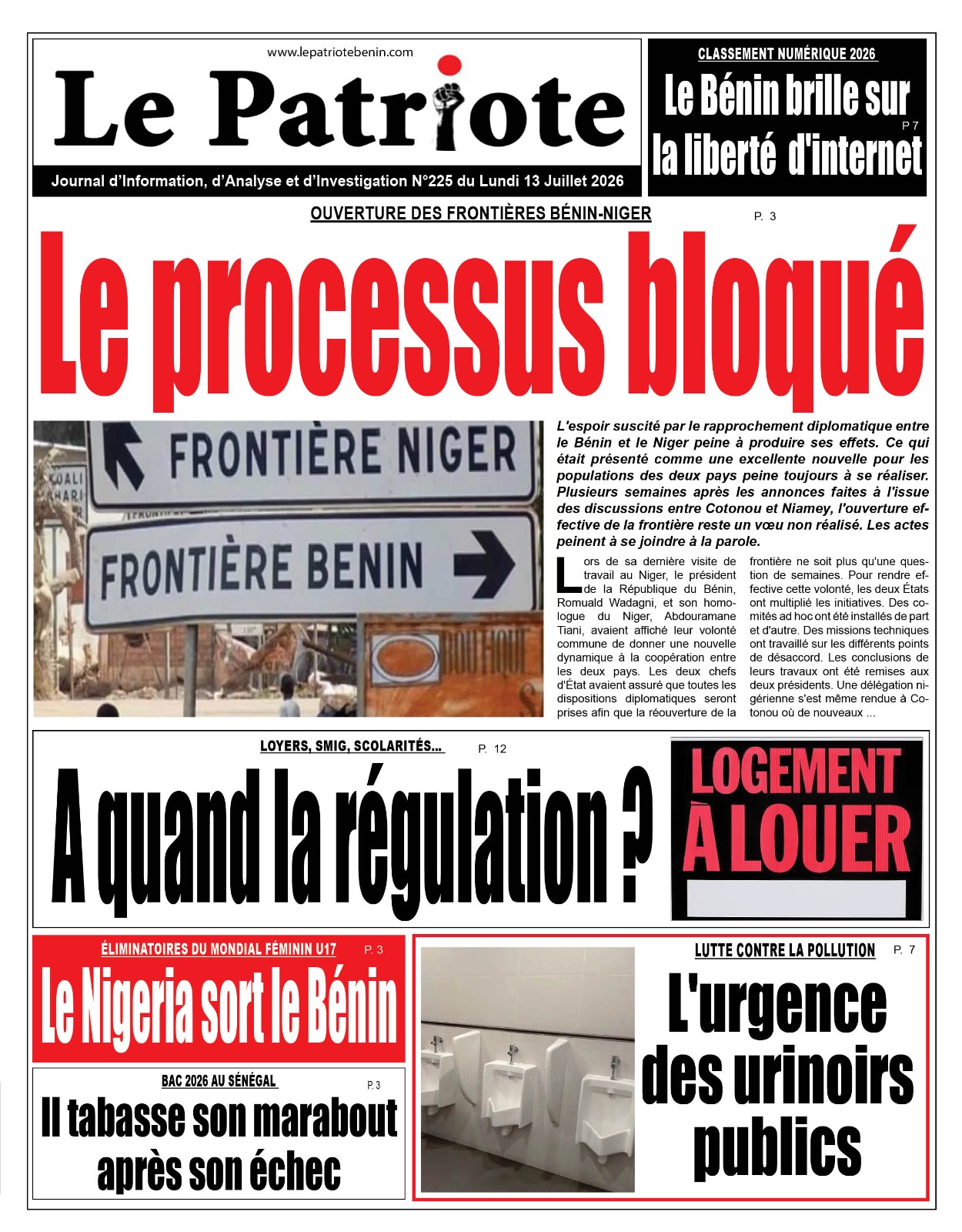 LA UNE