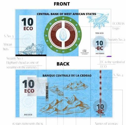 ‎CEDEAO : L'ECO annoncée pour 2027