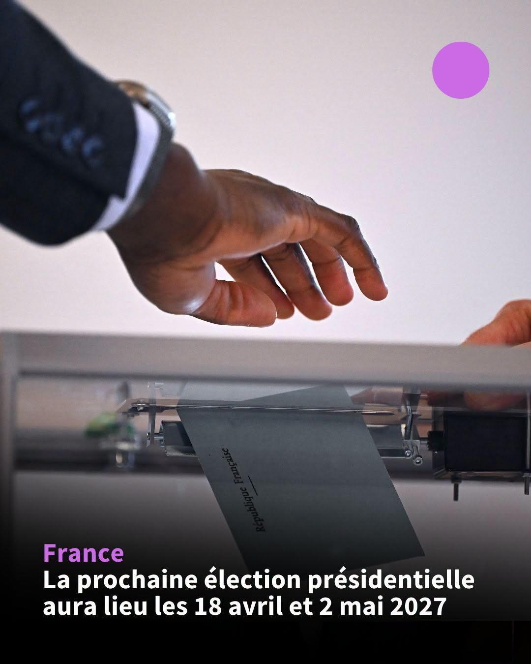 France : Voici les dates de l’élection présidentielle 2027