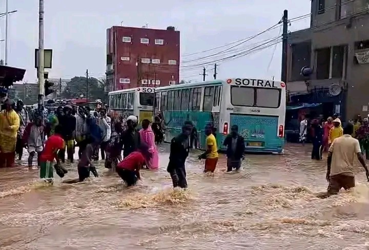 Inondations au Togo : cinq morts et d'importants dégâts après les pluies diluviennes