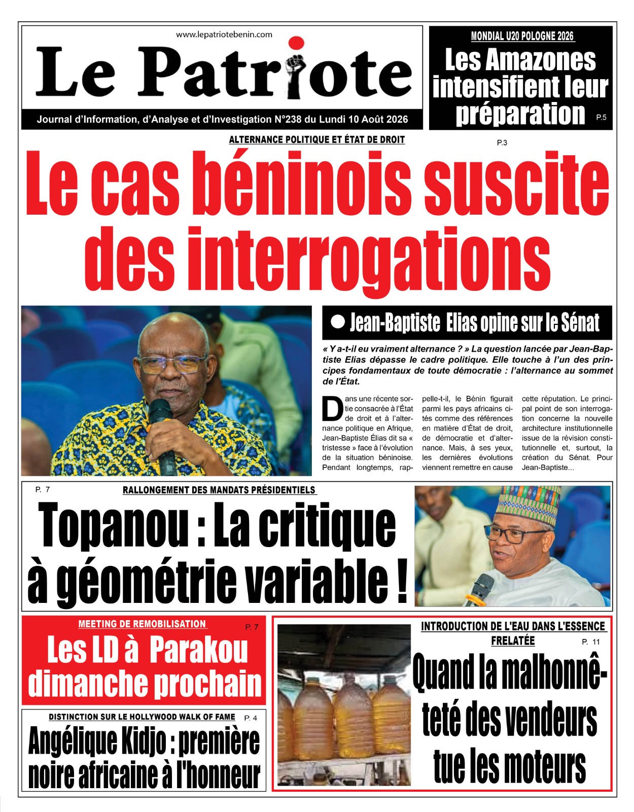 LA UNE