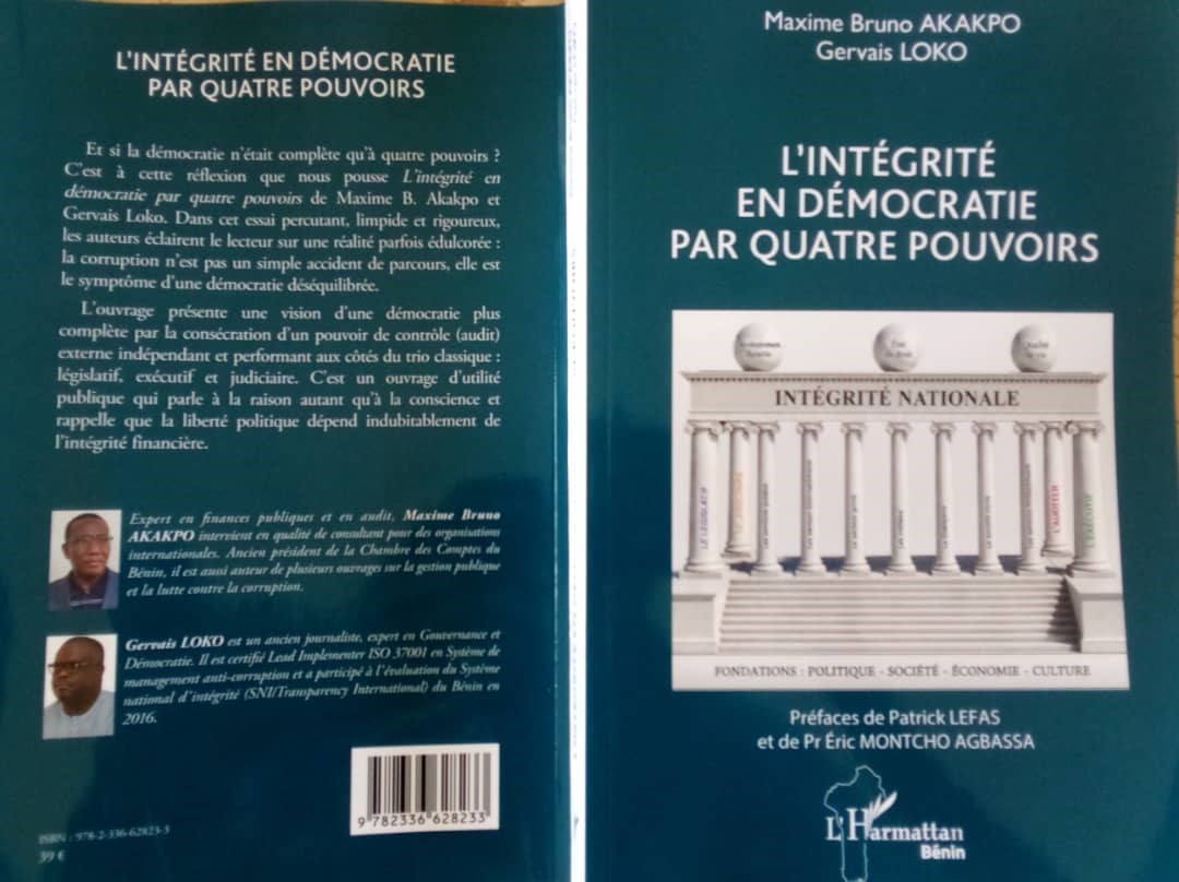 « L’Intégrité en démocratie par quatre pouvoirs » : un essai pour faire de l’audit un pilier de l’équilibre démocratique