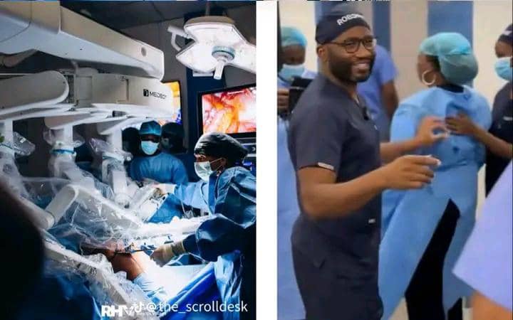 Nigeria : première chirurgie robotique réalisée à distance