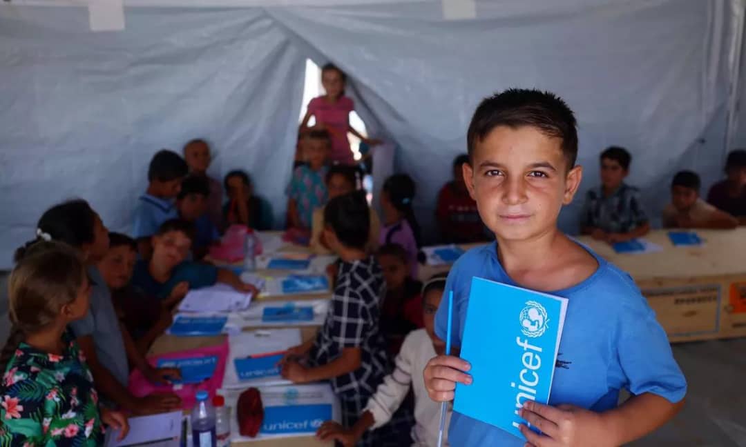 Gaza : les enfants retrouvent l’école après près de trois ans de guerre