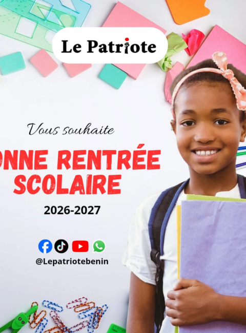 Rentrée scolaire  2026 -2027 : Le Message du journal Le Patriote