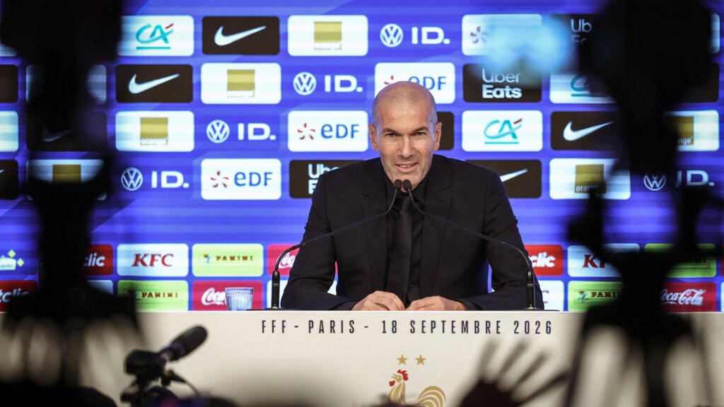 Équipe de France : Zinédine Zidane dévoile sa première liste