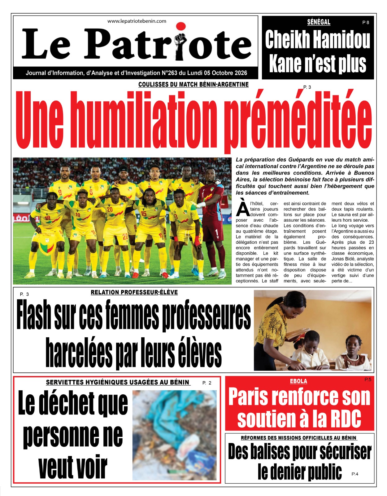 La Une